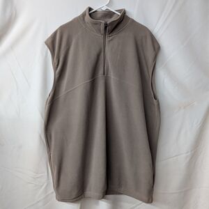 Reebok Golf Men's Tan Full Zip Vest